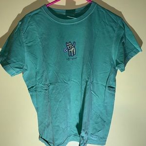 Life is good t shirt medium